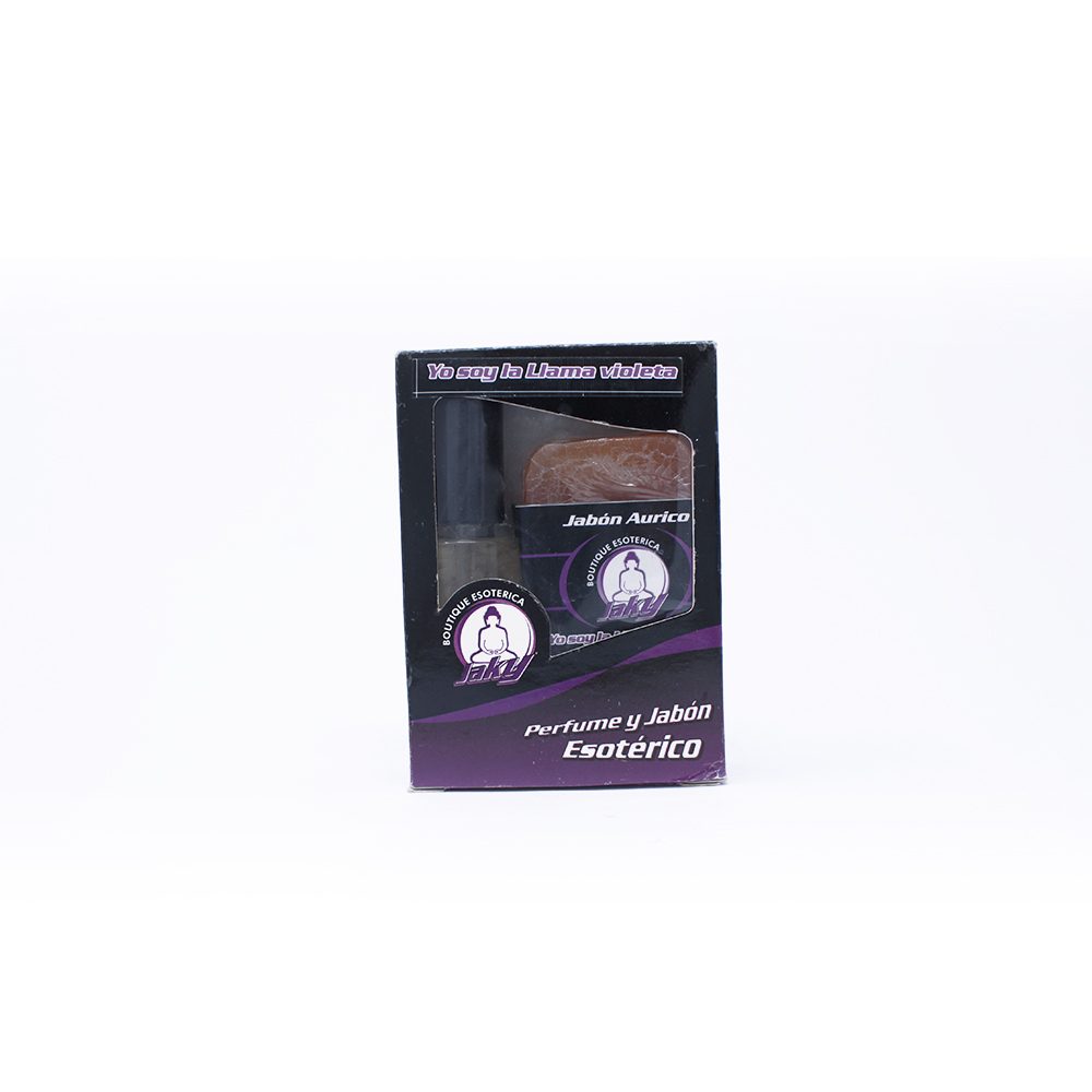KIT PERFUME Y JABÓN ESOTÉRICO YO SOY LA LLAMA VIOLETA