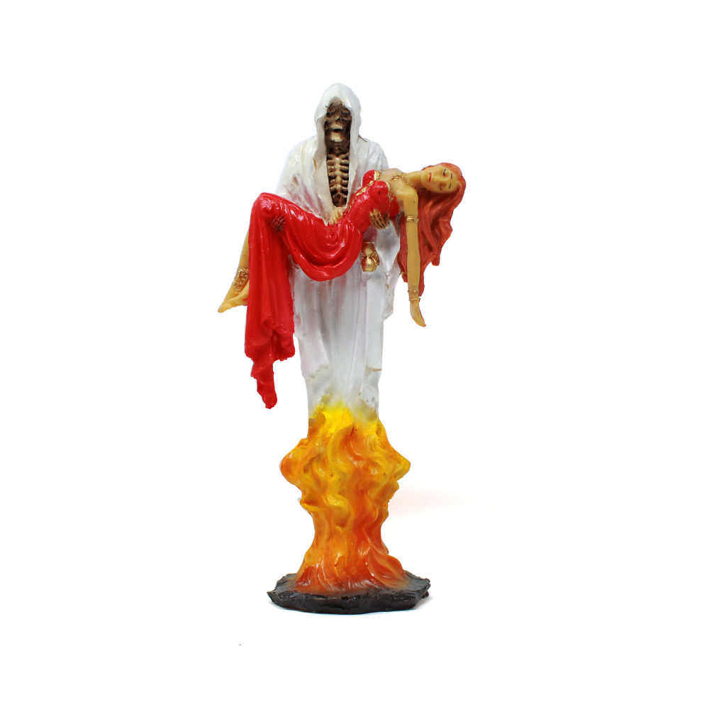 SANTA MUERTE EN FUEGO