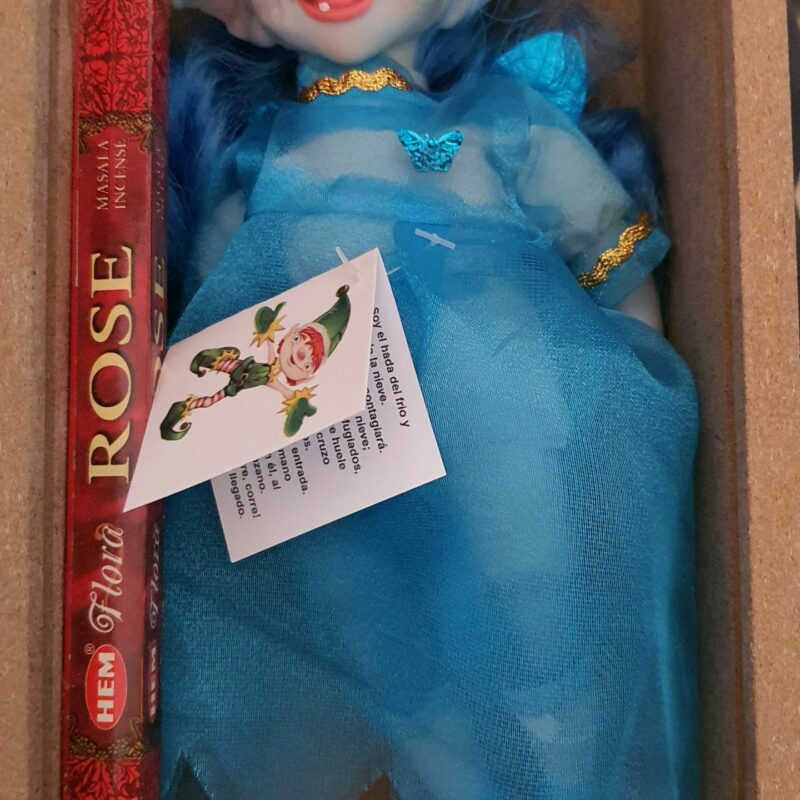 ELFO CISNE AZUL MEDIANO