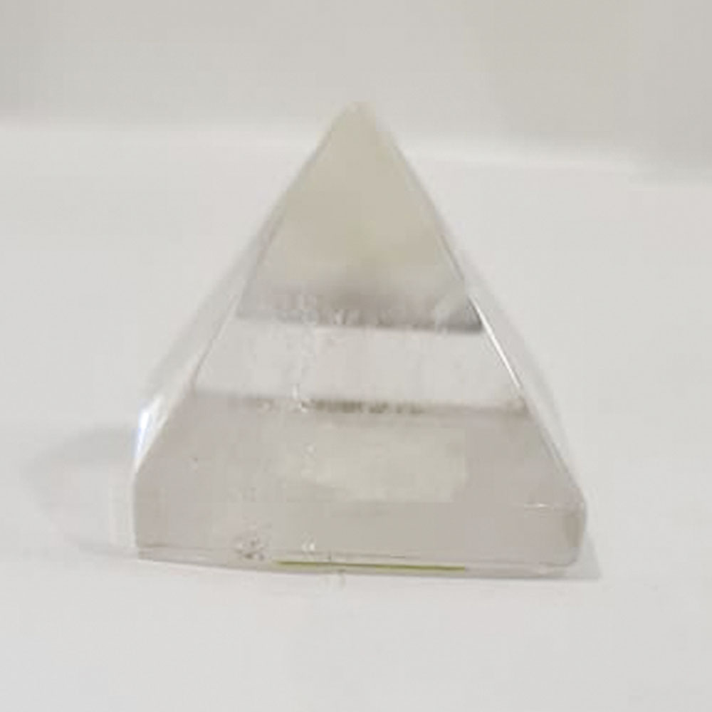 PIRÁMIDE DE CUARZO BLANCO