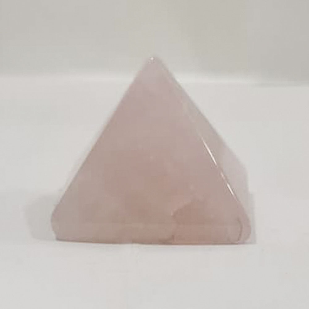 PIRÁMIDE DE CUARZO ROSA