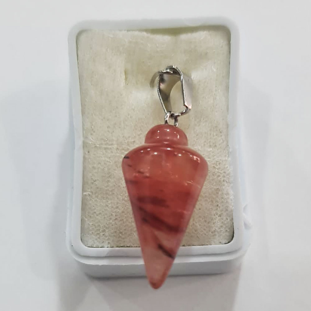 DIJE PÉNDULO DE CUARZO CHERRY MEDIANO