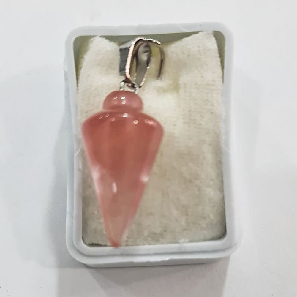 DIJE PÉNDULO DE CUARZO CHERRY MEDIANO