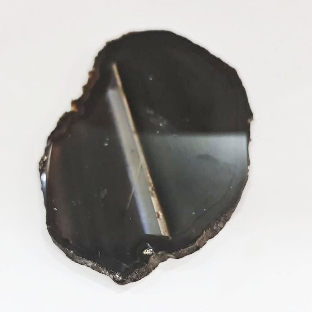 CUARZO PLANO DE OBSIDIANA
