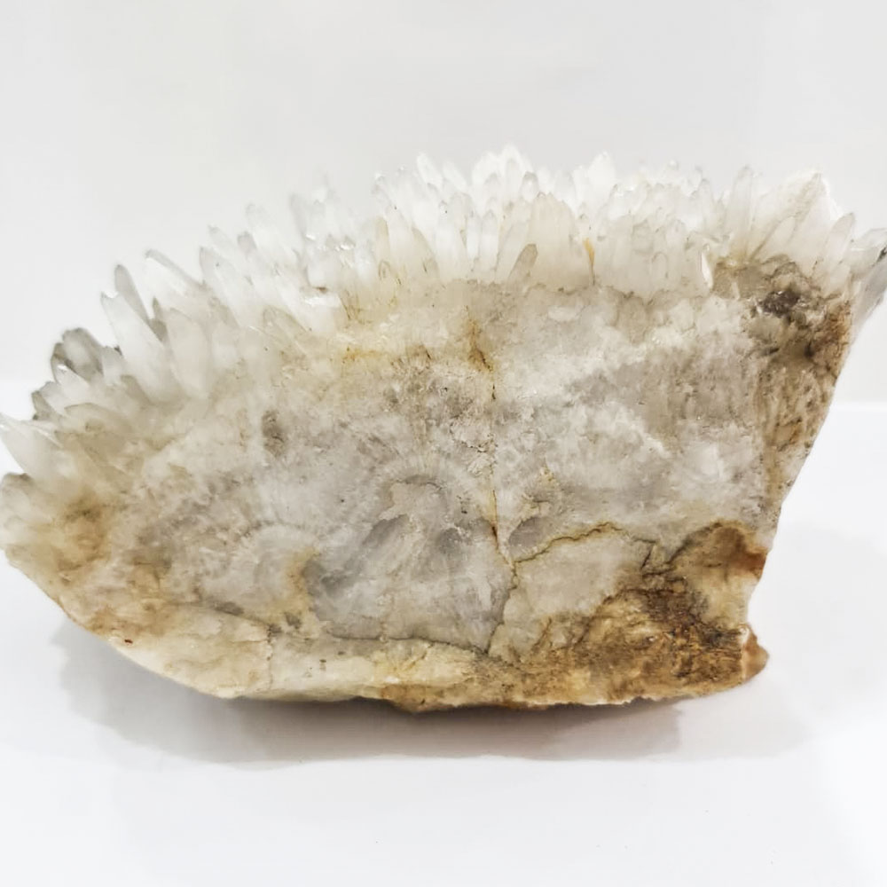 GEODA DE PUNTAS CUARZO BLANCO