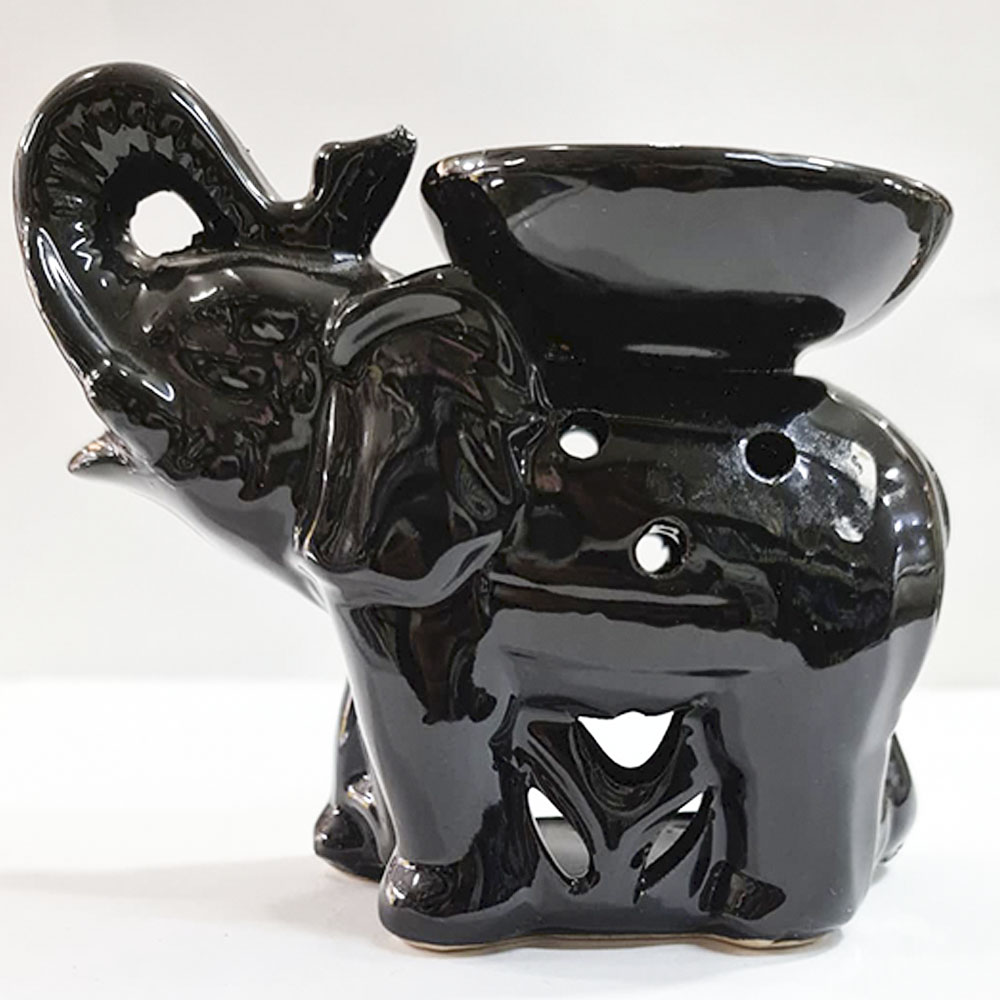 ELEFANTE DIFUSOR NEGRO