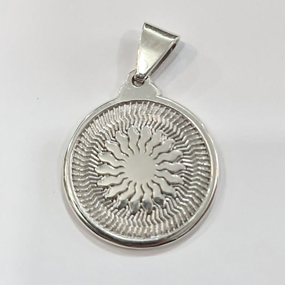 ENEGRAMA SOLAR DE PLATA PURA