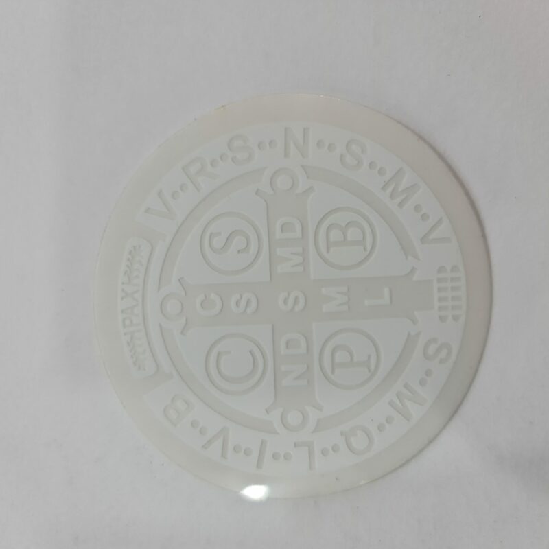 CALCOMANÍA DE SAN BENITO BLANCA