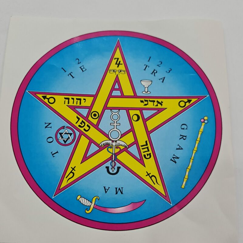 CALCOMANÍA TETRAGRAMATÓN GRANDE