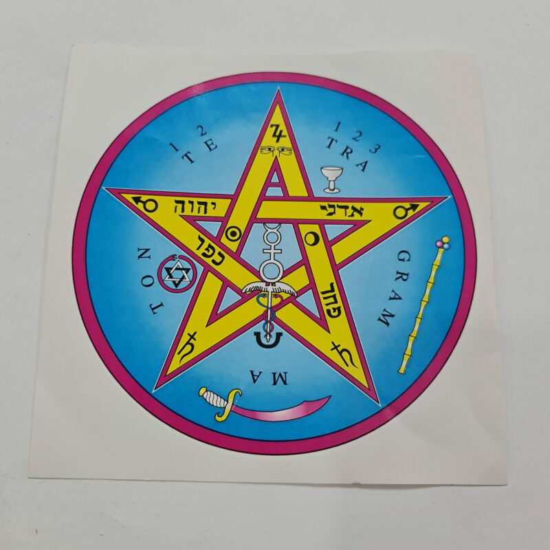 CALCOMANÍA TETRAGRAMATÓN MEDIANA