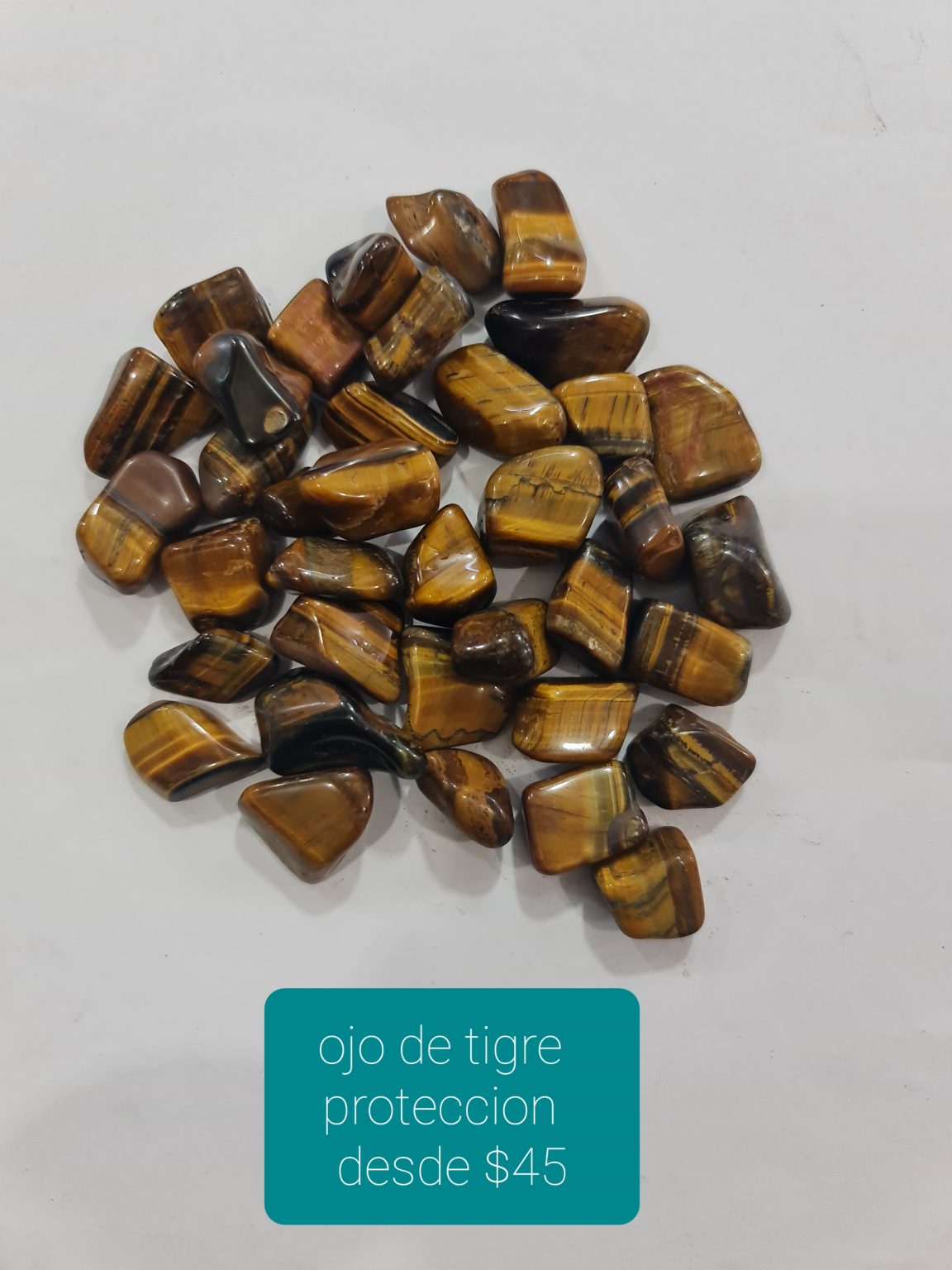 CUARZO OJO DE TIGRE (EL PRECIO DEPENDE DEL TAMAÑO)