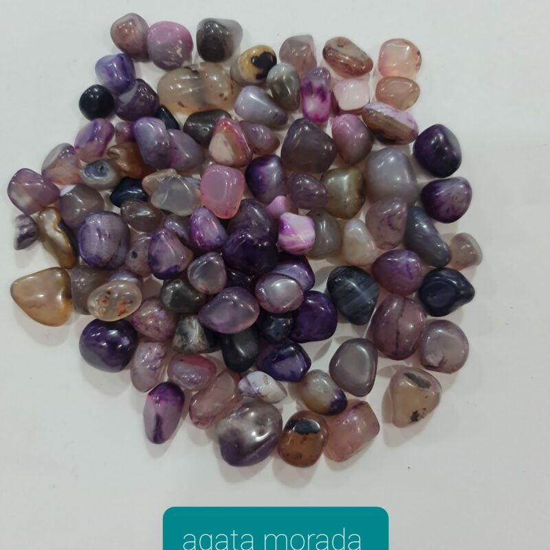 CUARZO ÁGATA MORADA (EL PRECIO DEPENDE DEL TAMAÑO)