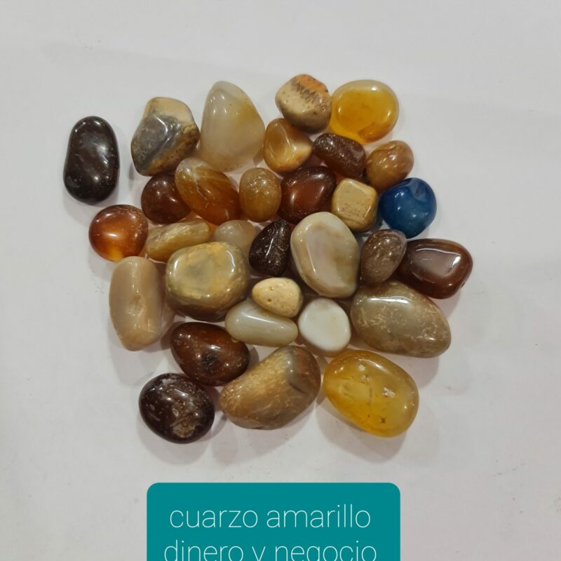 CUARZO AMARILLO (EL PRECIO DEPENDE DEL TAMAÑO)