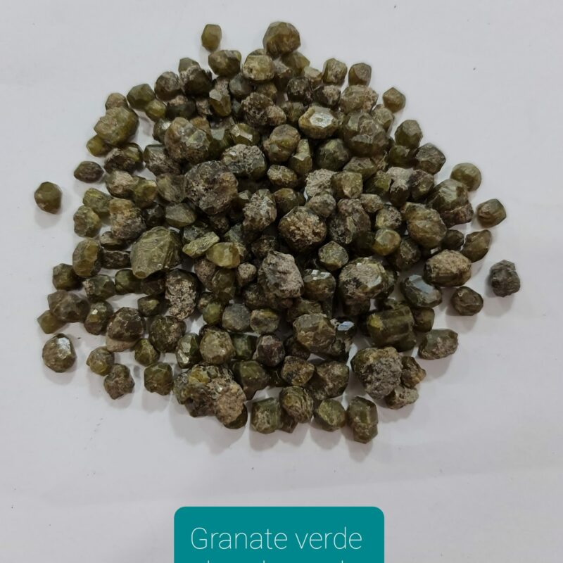 CUARZO GRANATE VERDE (EL PRECIO DEPENDE DEL TAMAÑO)