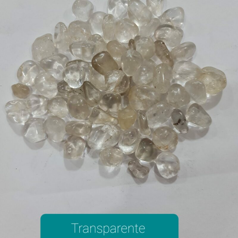 CUARZO TRANSPARENTE O CRISTAL (EL PRECIO DEPENDE DEL TAMAÑO)