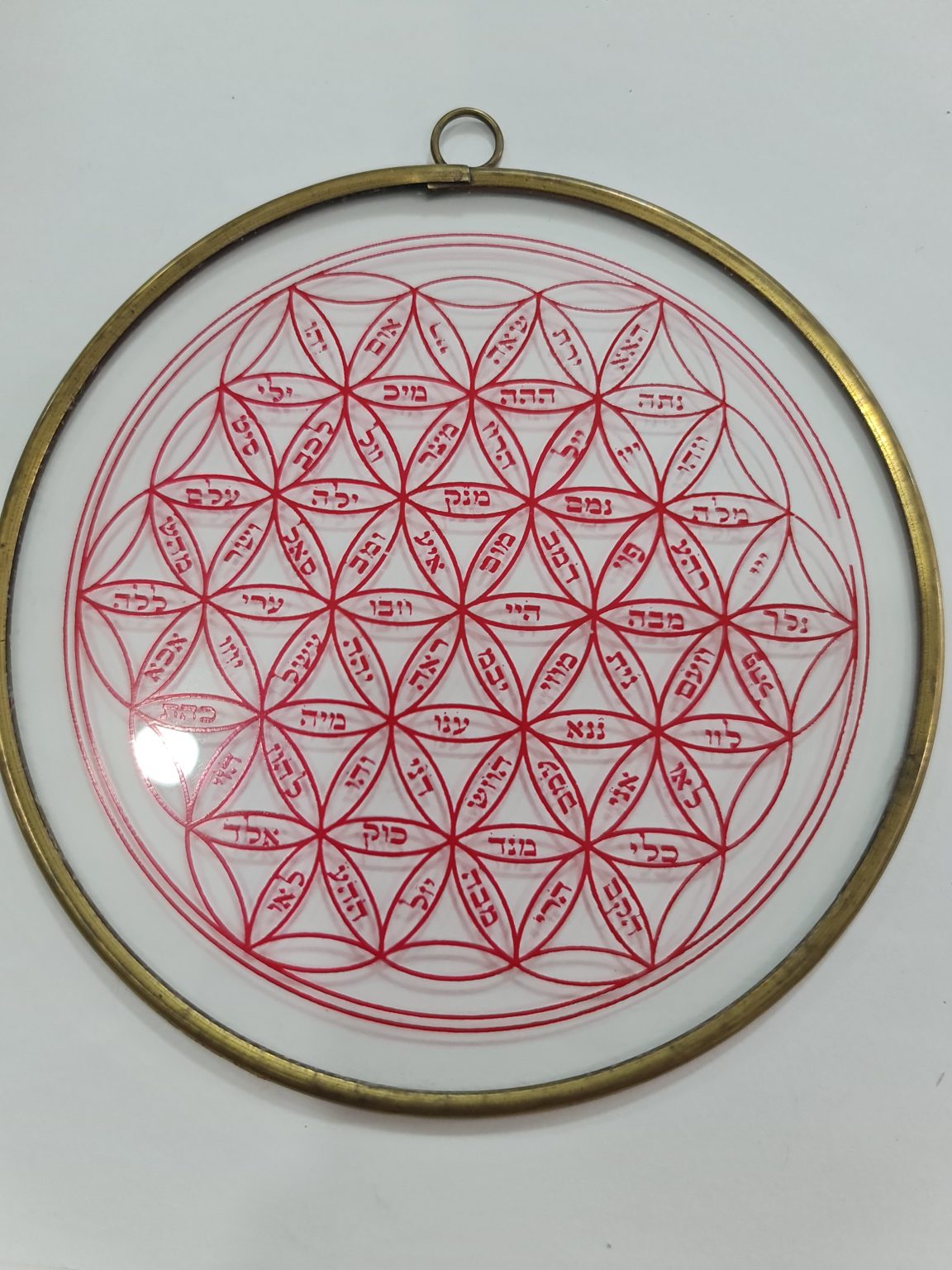 COLGANTE DE FLOR DE LA VIDA