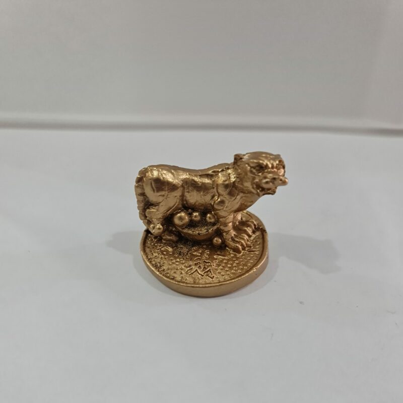 TIGRE CON MONEDA CHINA #3