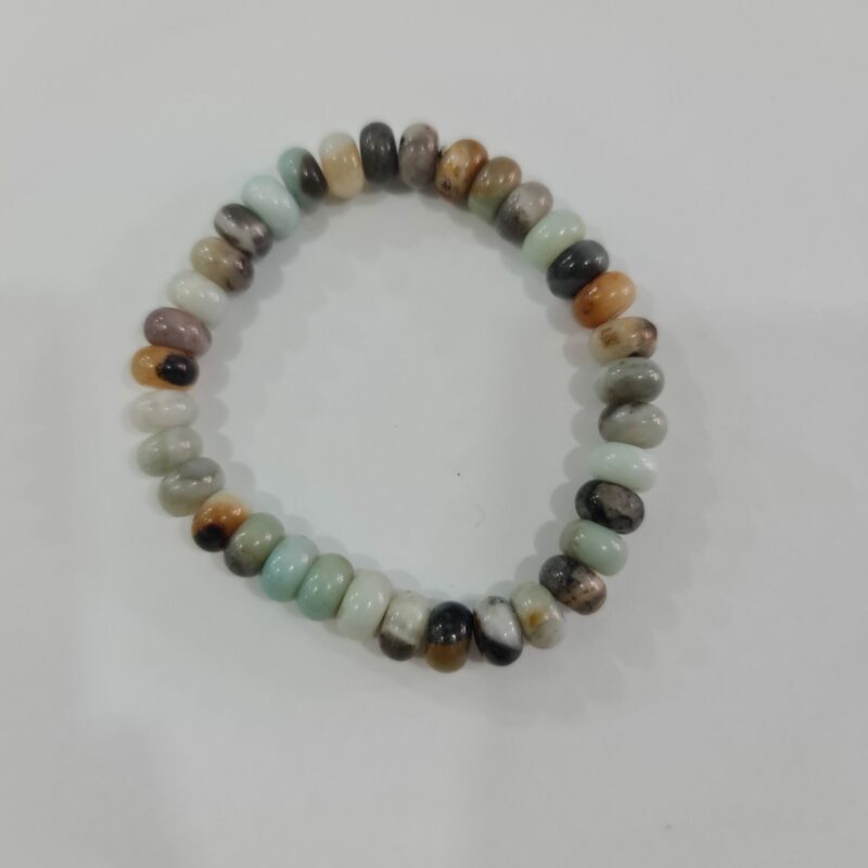 PULSERA DE CUARZO AGUA MARINA