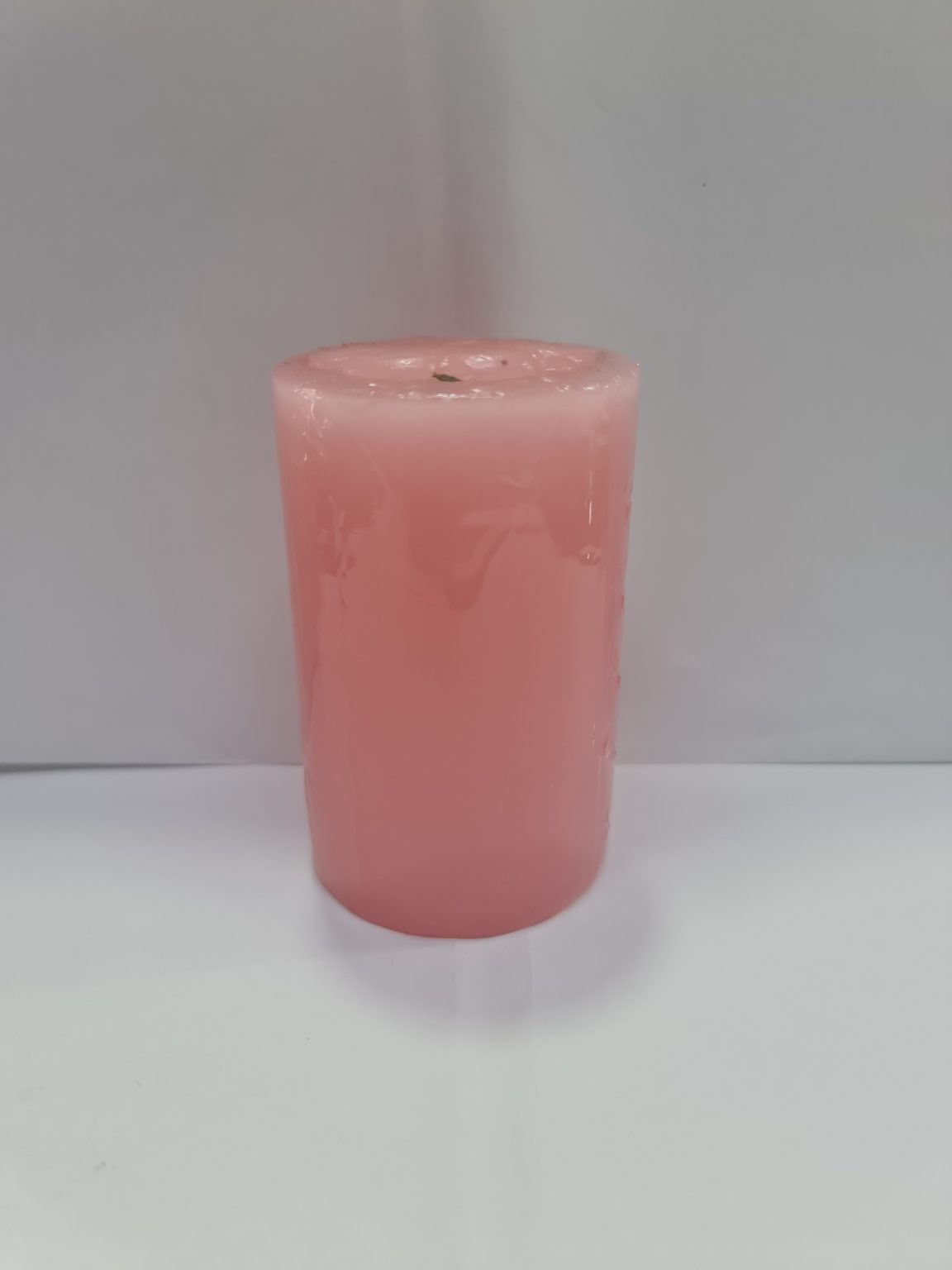 VELADORA REDONDA ROSA