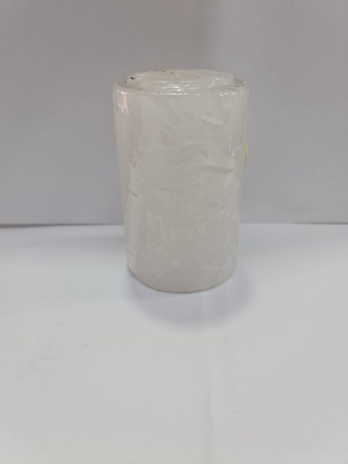 VELADORA REDONDA BLANCA