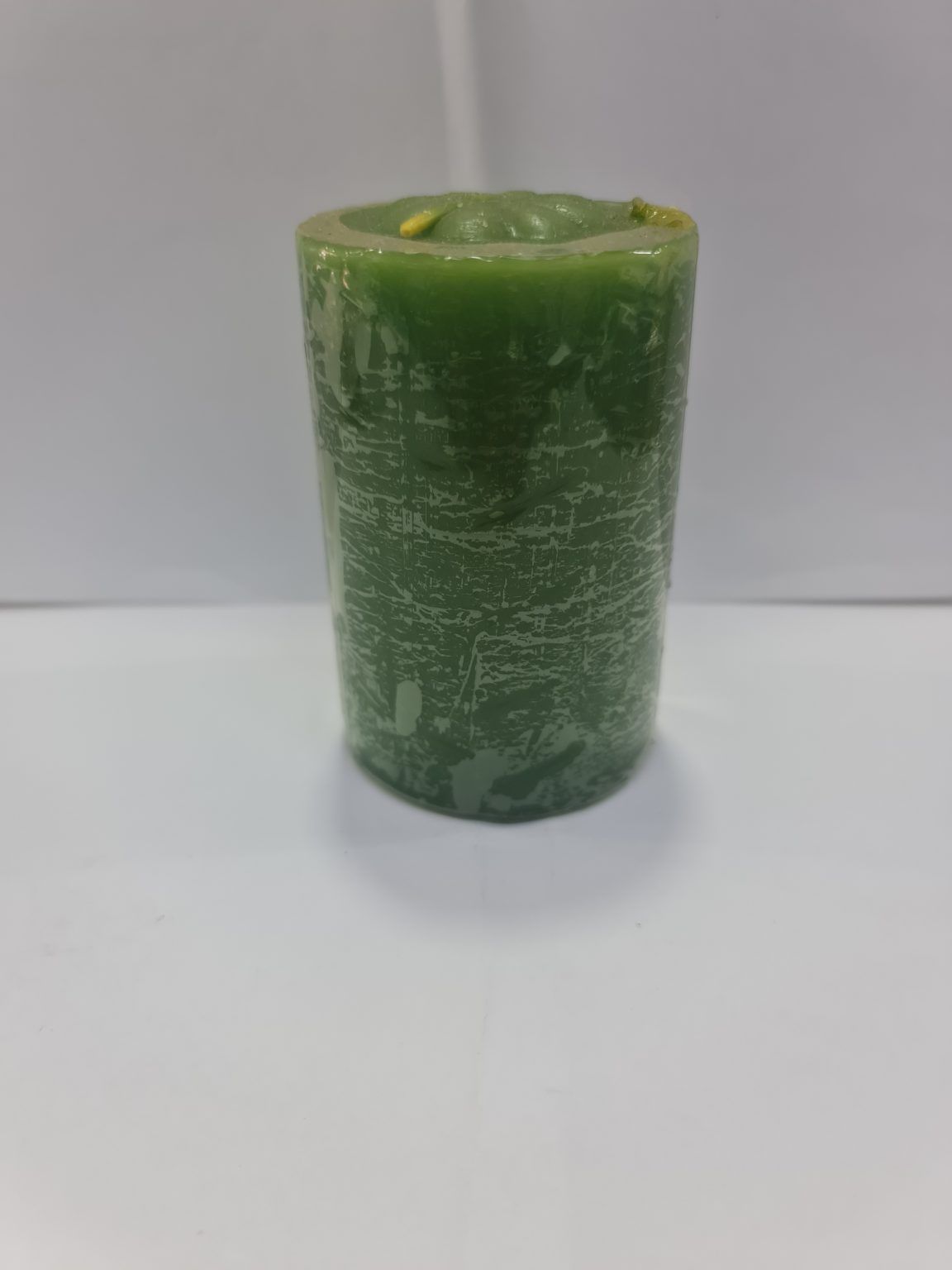 VELADORA REDONDA VERDE