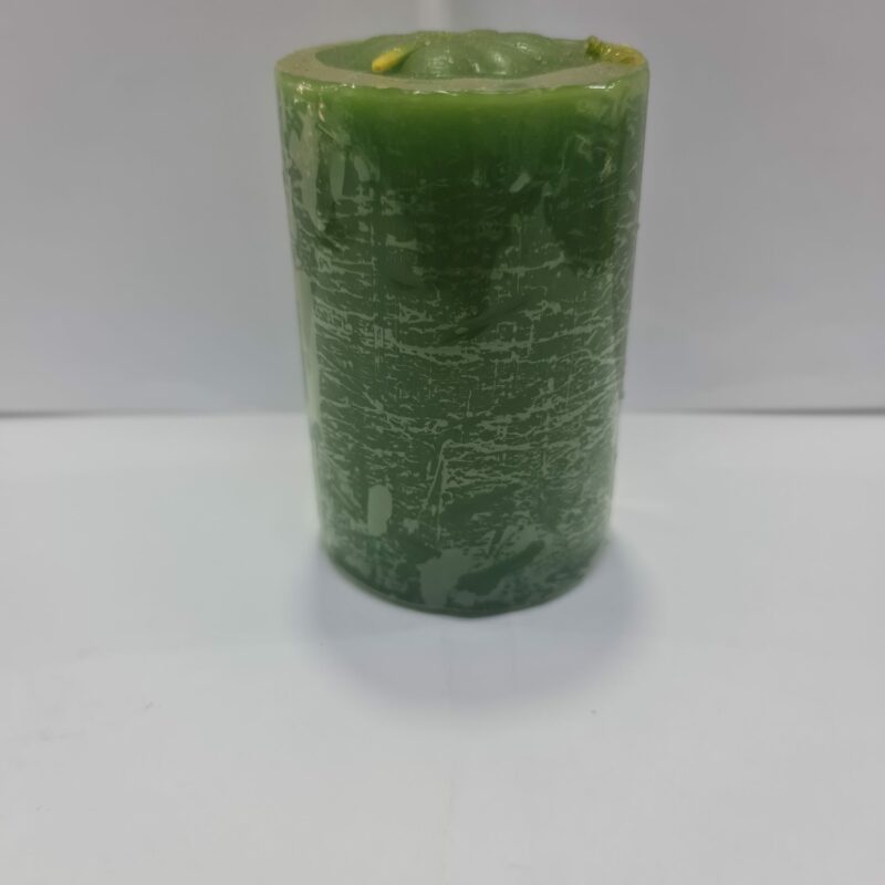 VELADORA REDONDA VERDE
