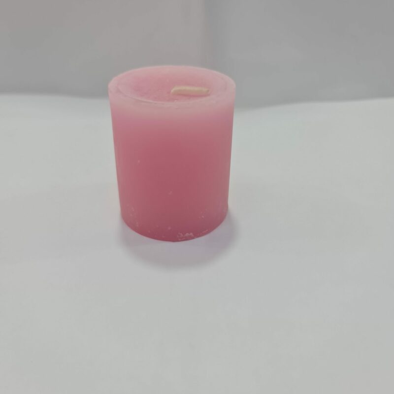 VELADORA AROMÁTICA ROSA CLARO