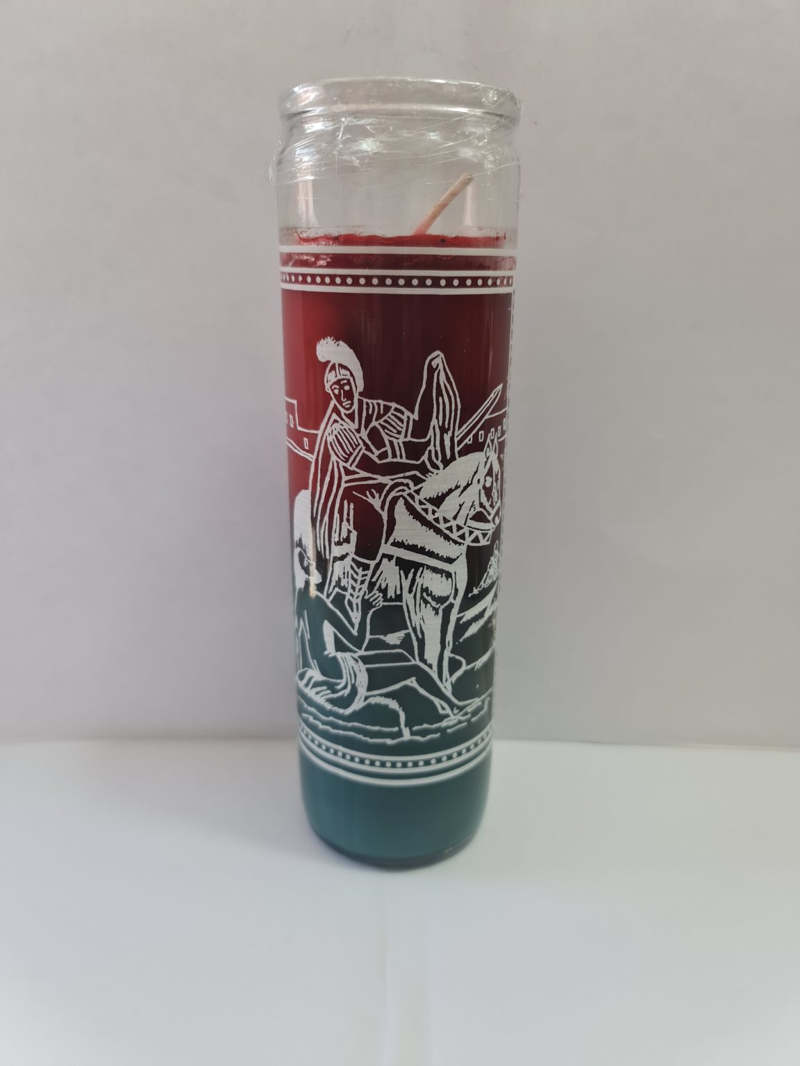 VELADORA DE VASO DE SAN MARTÍN CABALLERO PREPARADA