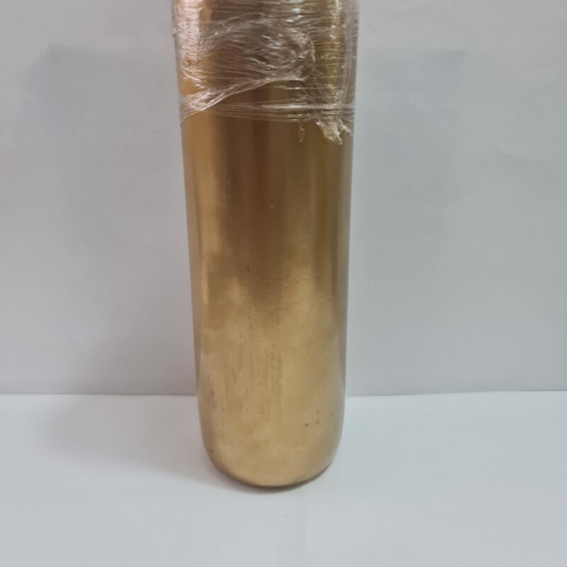 VELADORA DE VASO DORADA DE LA ABUNDANCIA PREPARADA