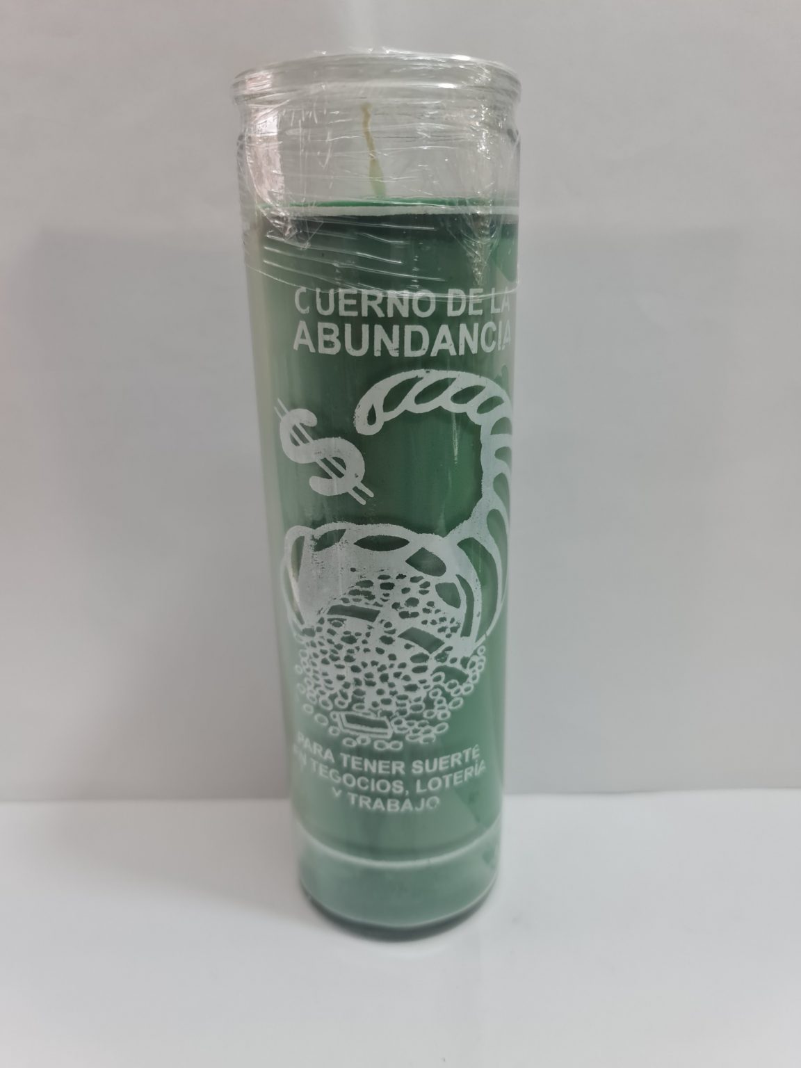 VELADORA DE VASO DEL CUERNO DE LA ABUNDANCIA PREPARADA