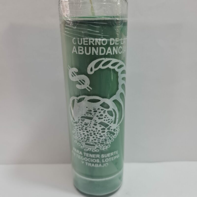 VELADORA DE VASO DEL CUERNO DE LA ABUNDANCIA PREPARADA