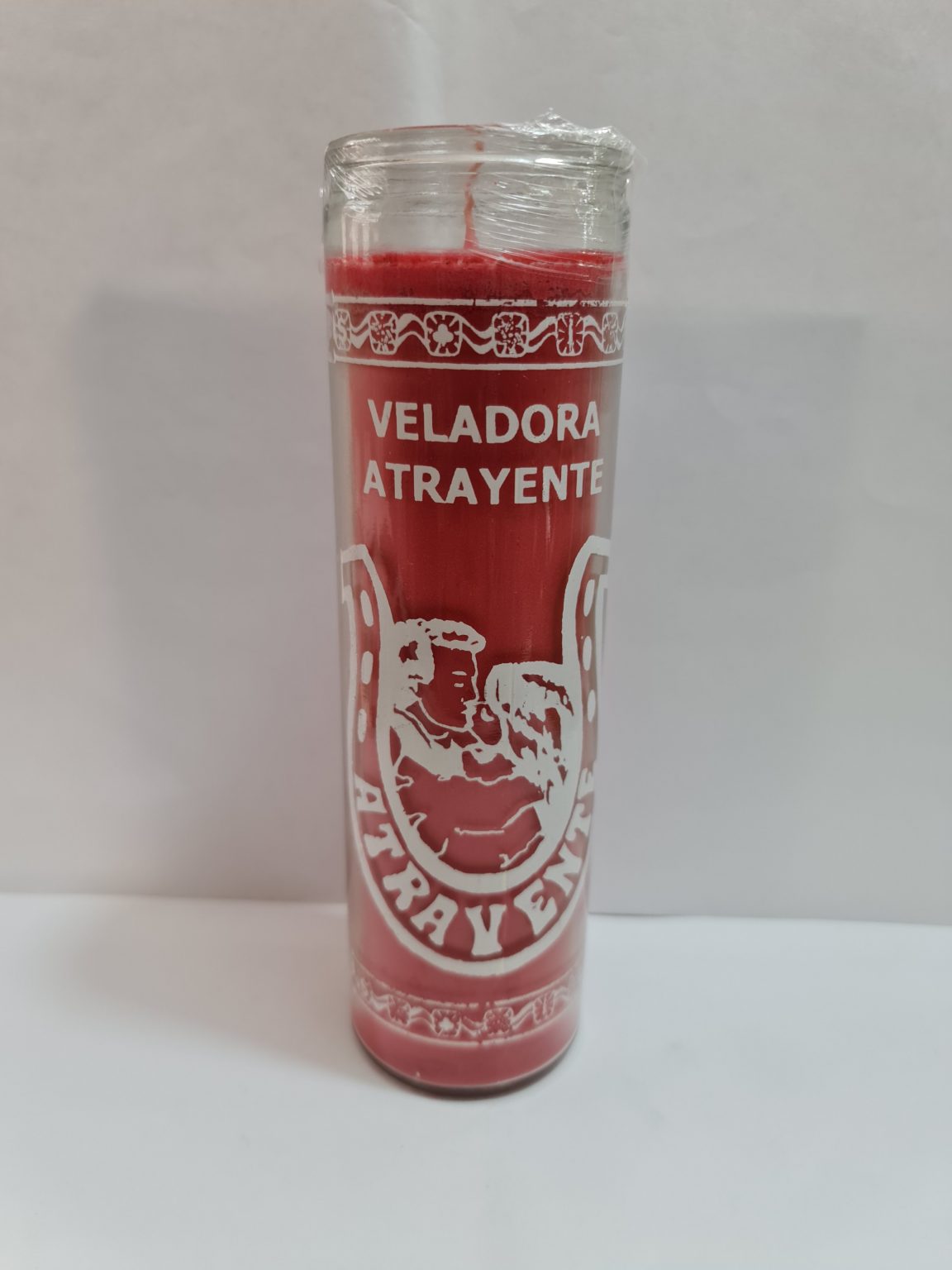 VELADORA DE VASO DE ATRAYENTE PREPARADA