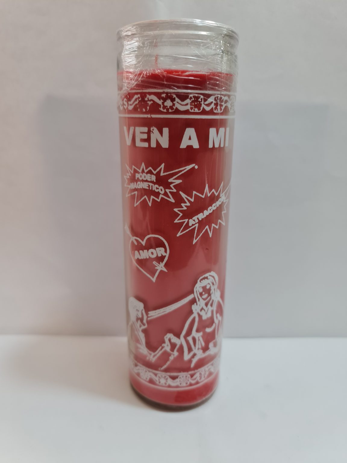 VELADORA DE VASO DE VEN A MI PREPARADA