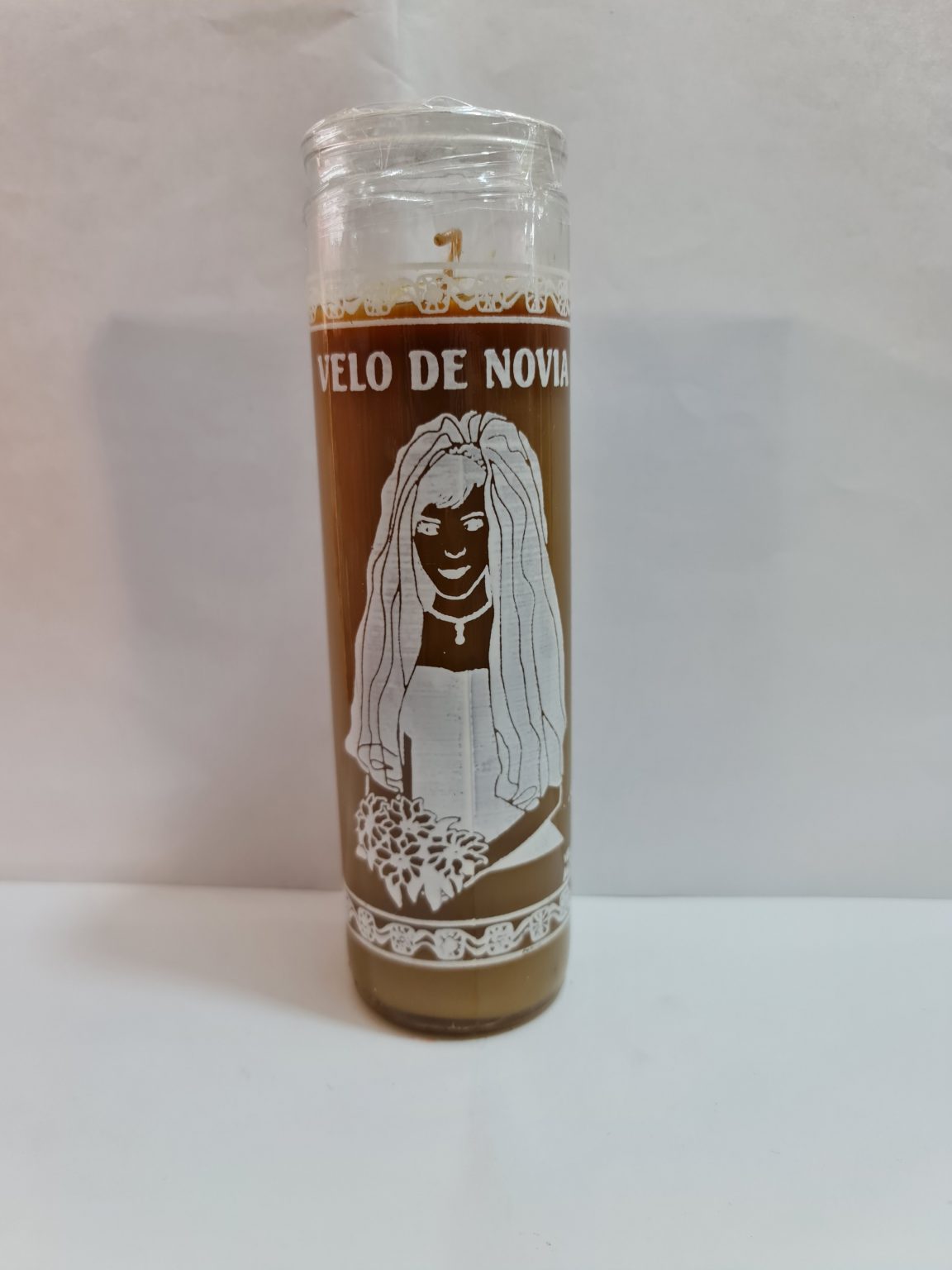 VELADORA DE VASO DE VELO DE NOVIA PREPARADA