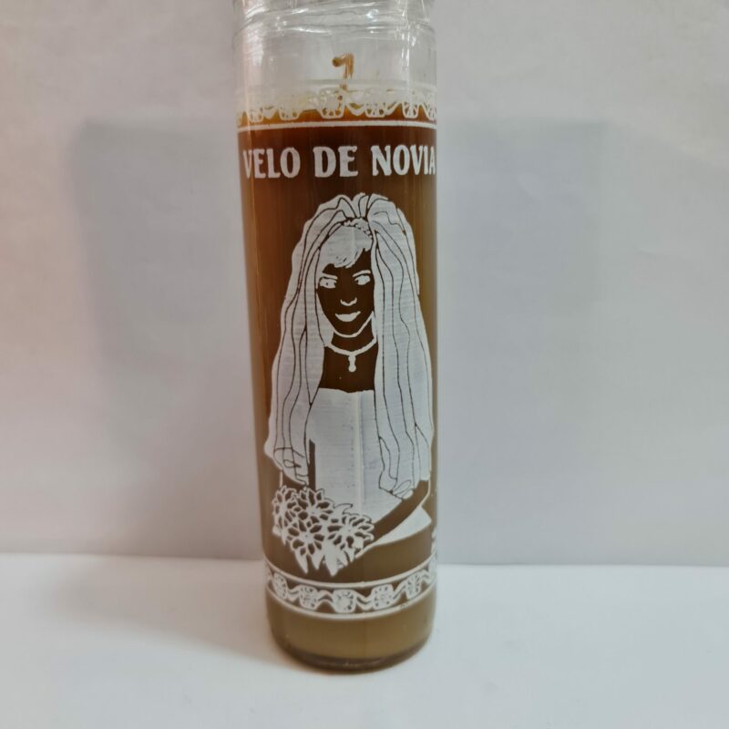 VELADORA DE VASO DE VELO DE NOVIA PREPARADA