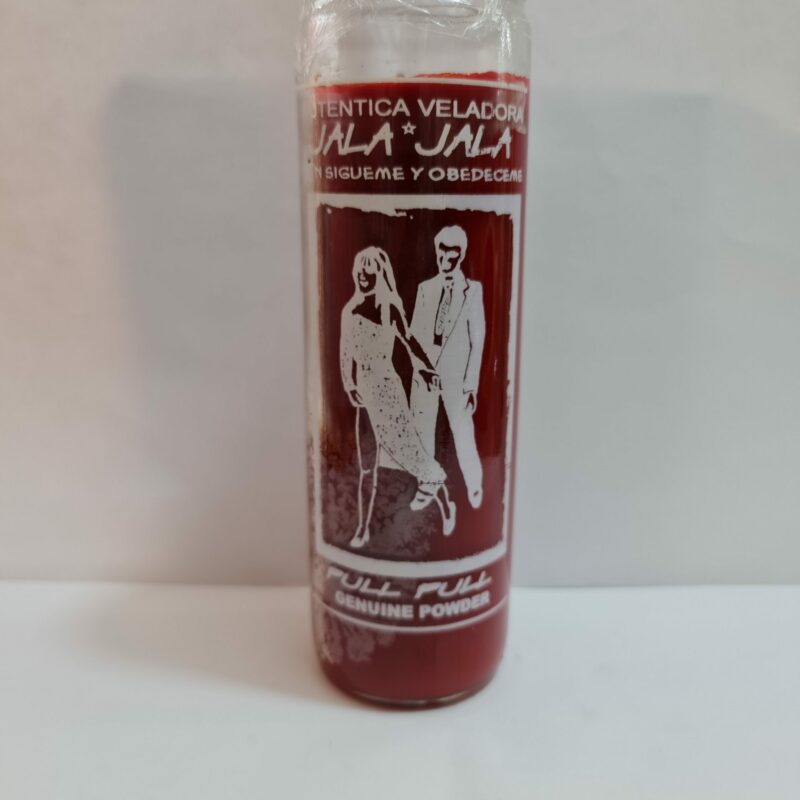 VELADORA DE VASO DE JALA JALA PREPARADA