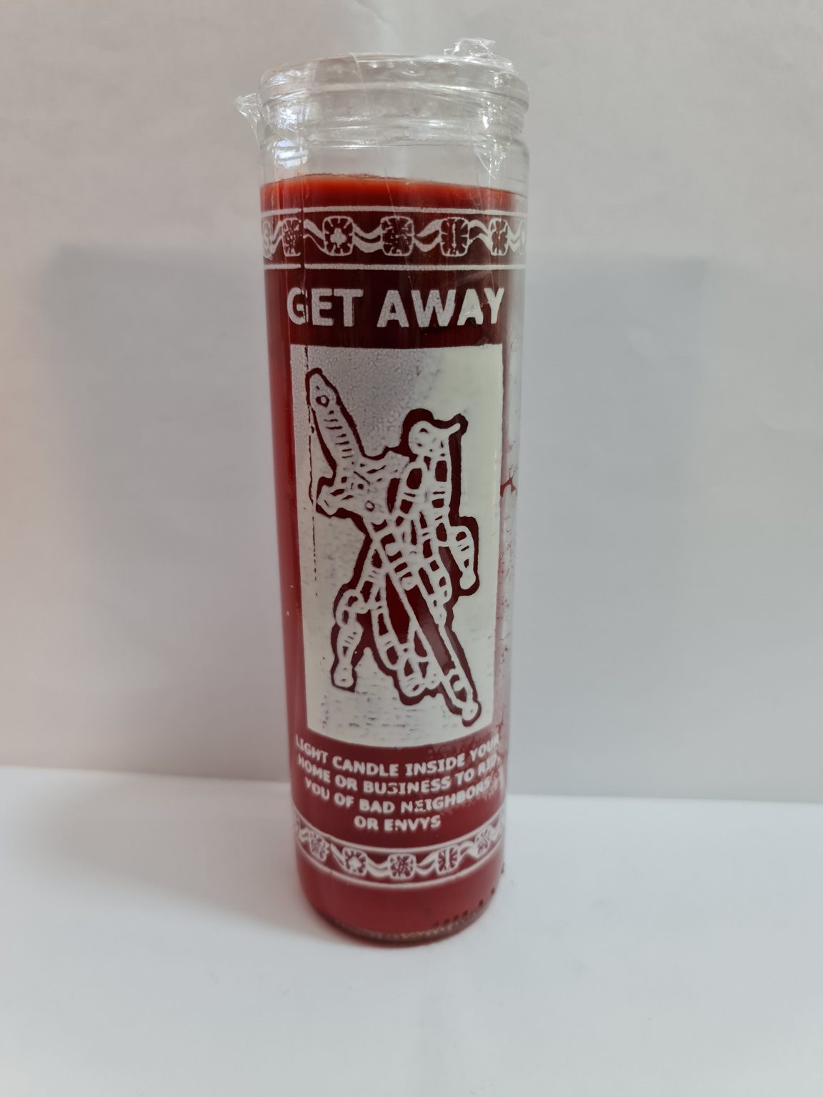 VEADORA DE VASO DE RETIRO ROJA PREPARADA