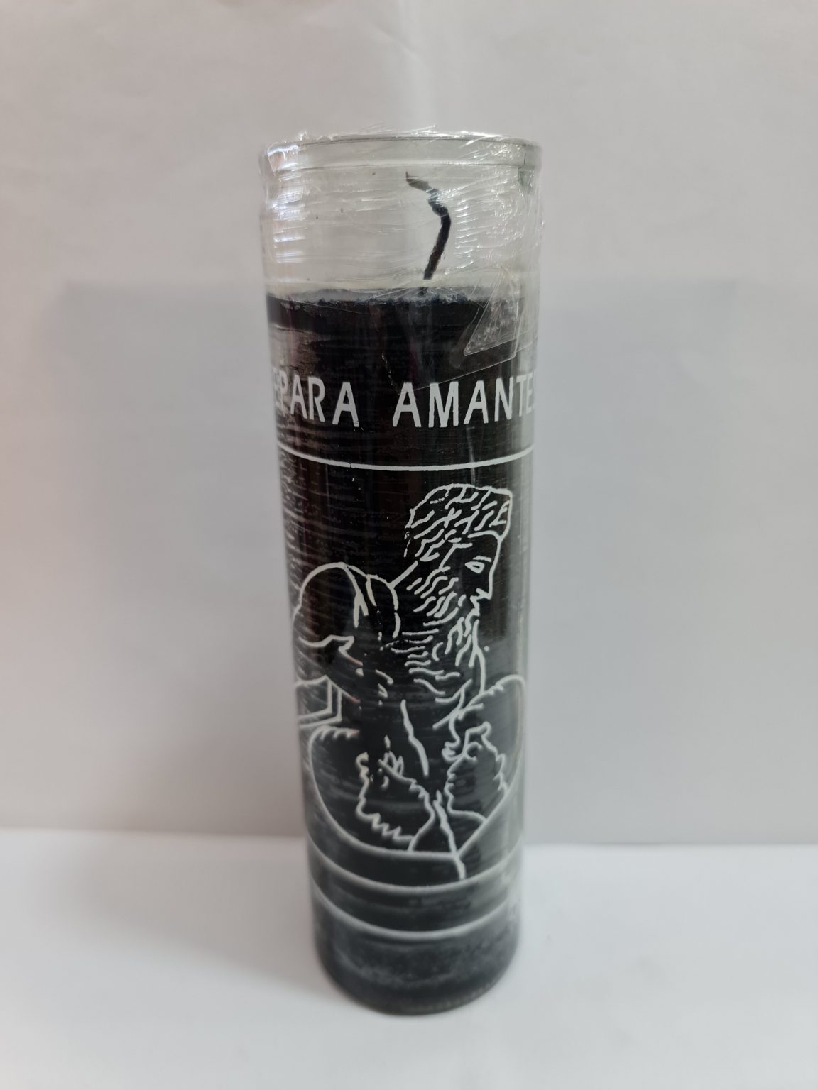 VELADORA DE VASO DE SEPARA AMANTES PREPARADA