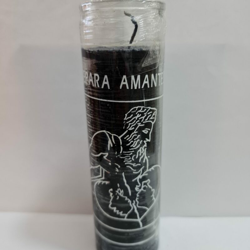 VELADORA DE VASO DE SEPARA AMANTES PREPARADA