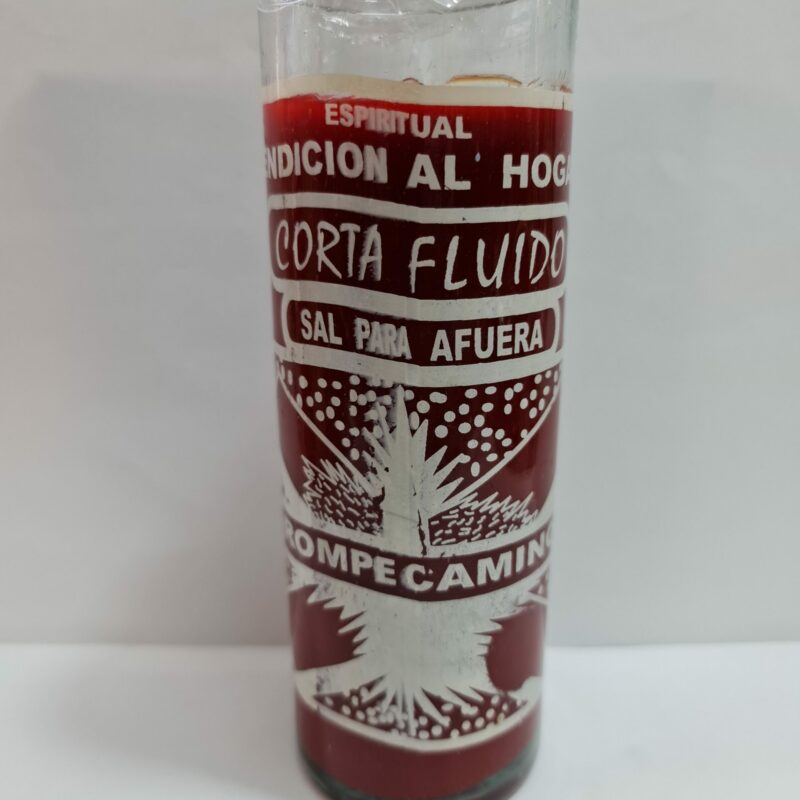 VELADORA DE VASO DE CORTA FLUIDO PREPARADA