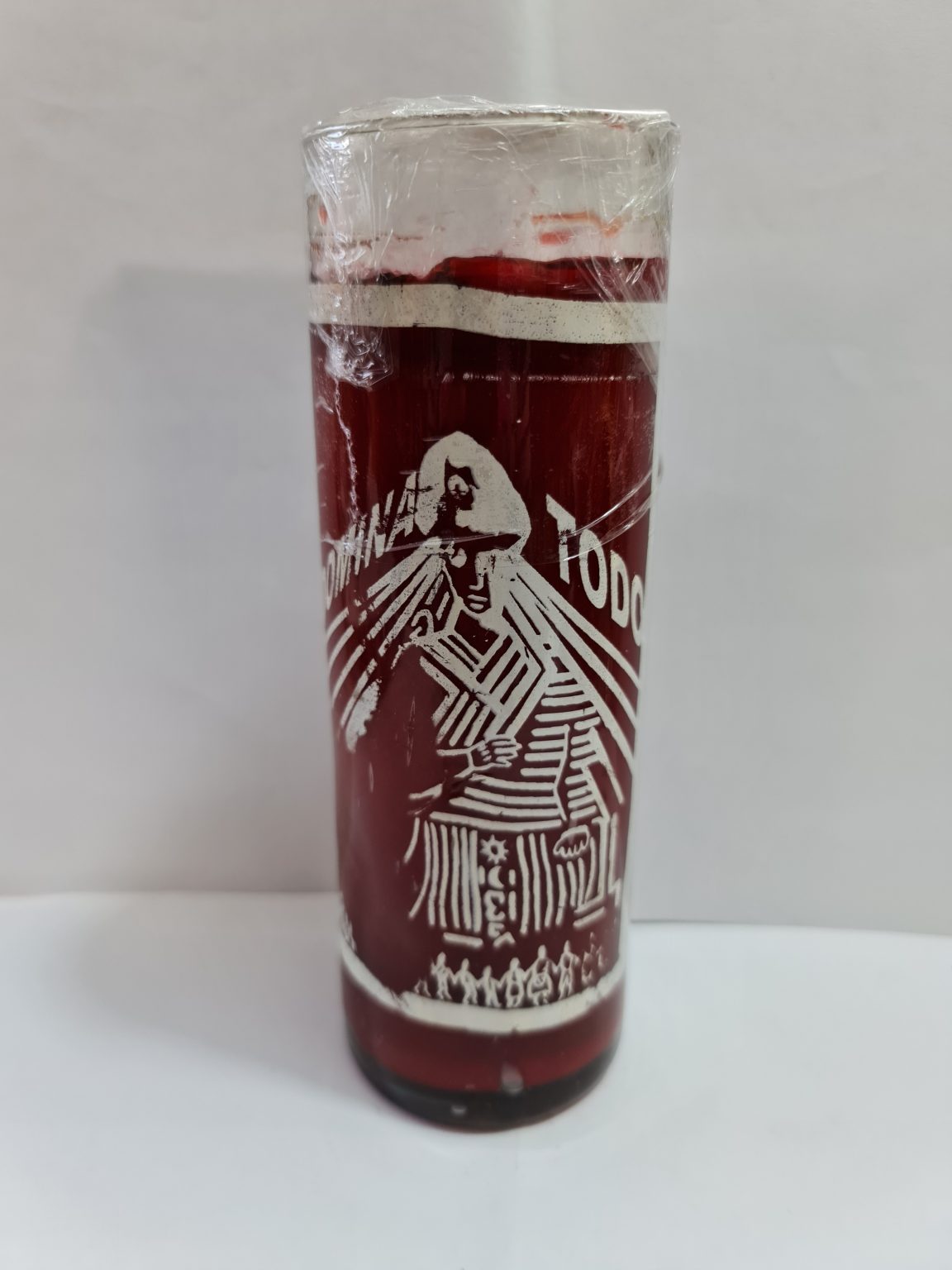 VELADORA DE VASO DE DOMINA TODO PREPARADA