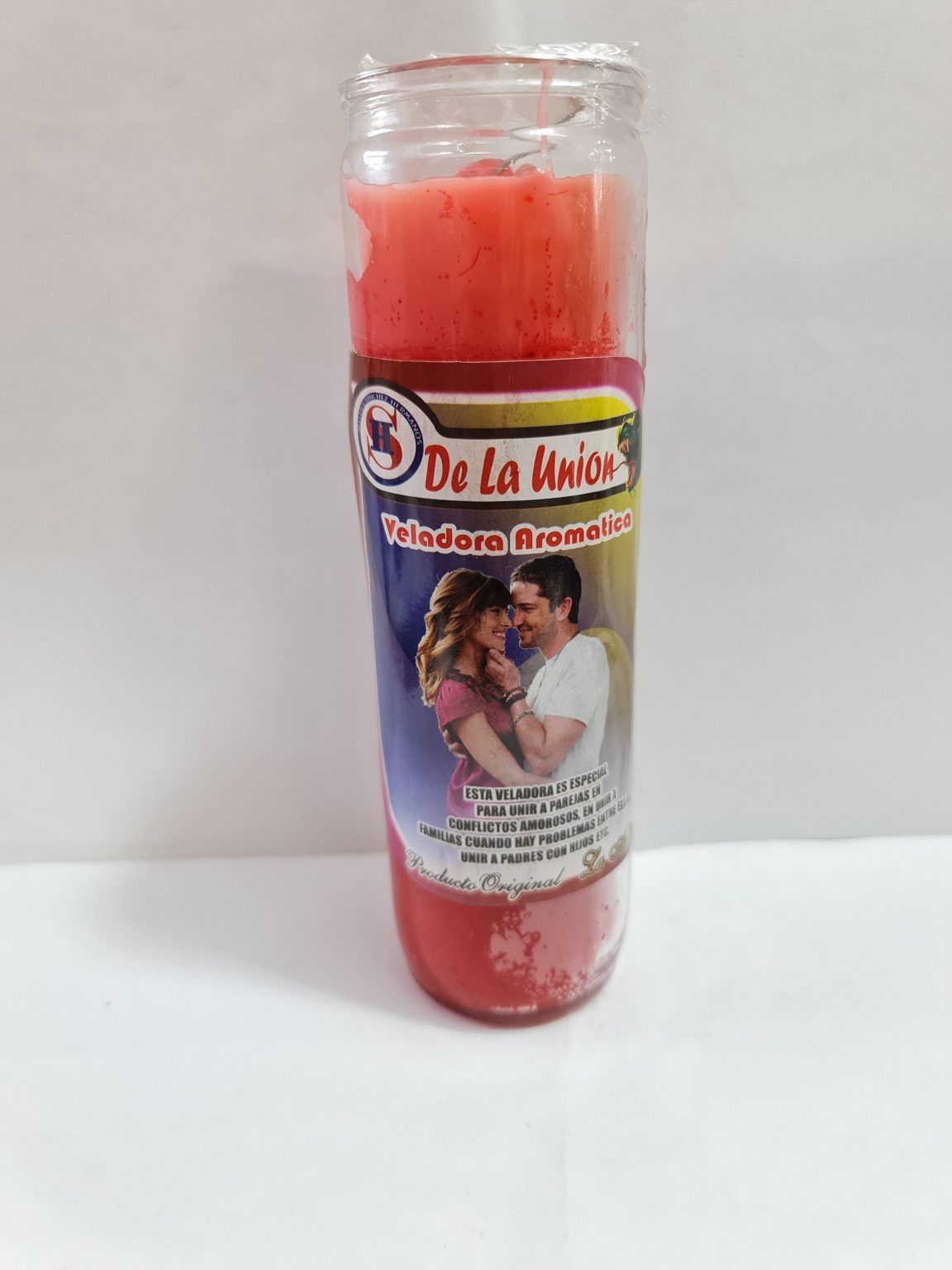 VELADORA DE VASO DE UNIÓN PREPARADA
