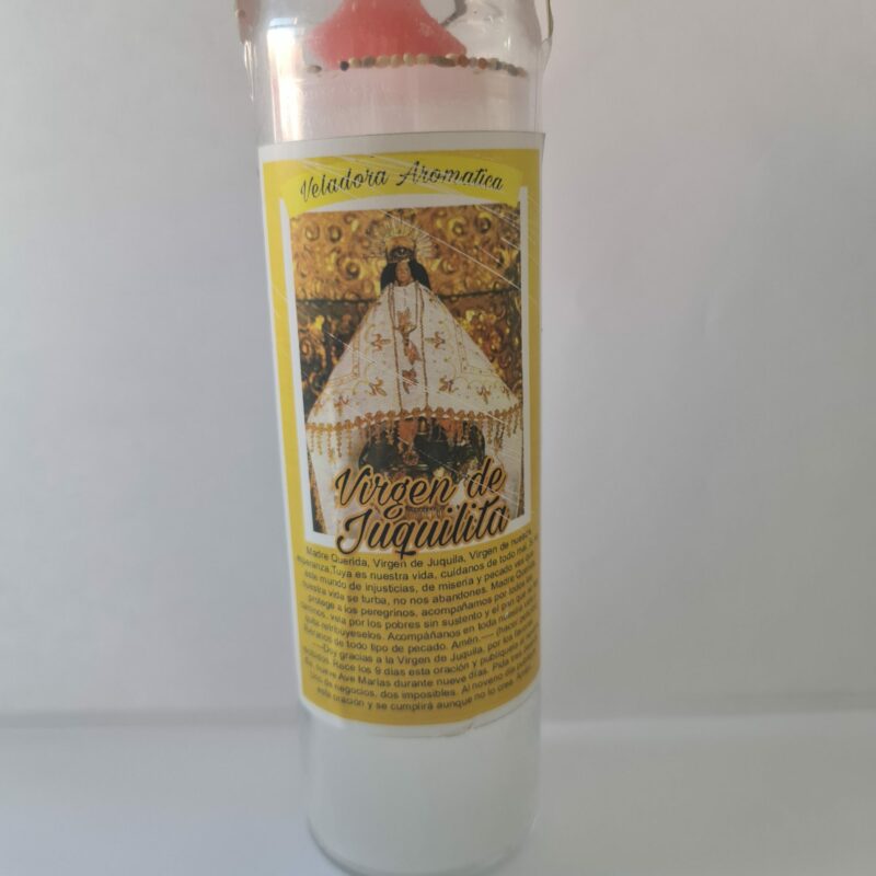 VELADORA DE VASO DE VIRGEN DE JUQUILA PREPARADA