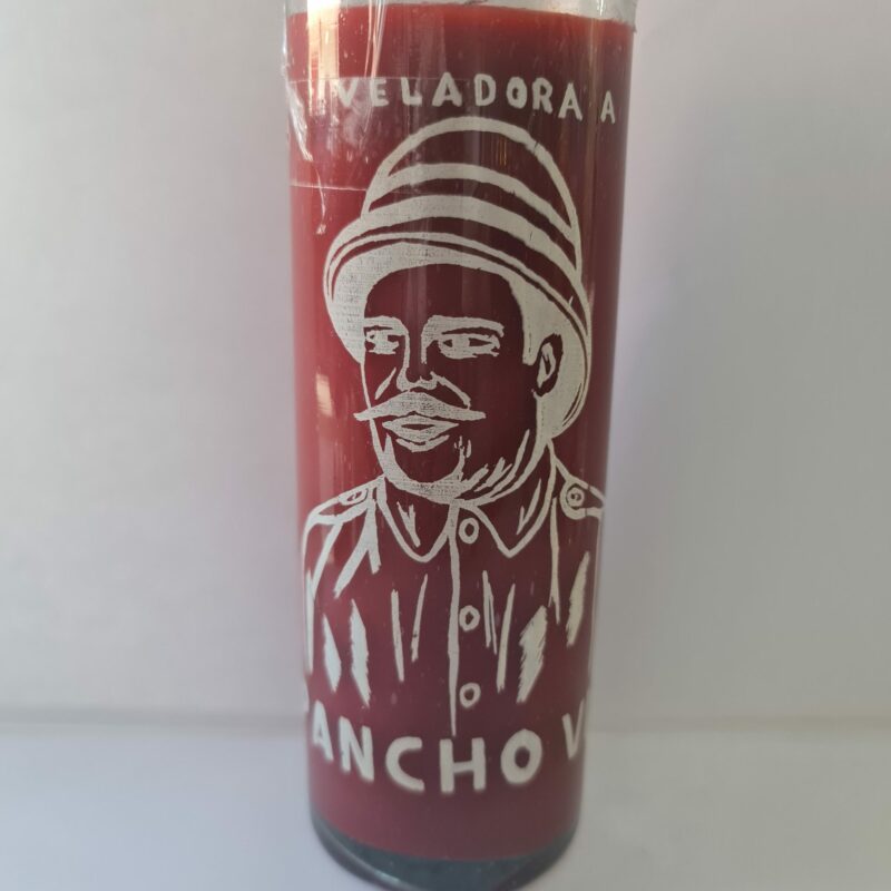 VELADORA DE VASO DE PANCHO VILLA PREPARADA