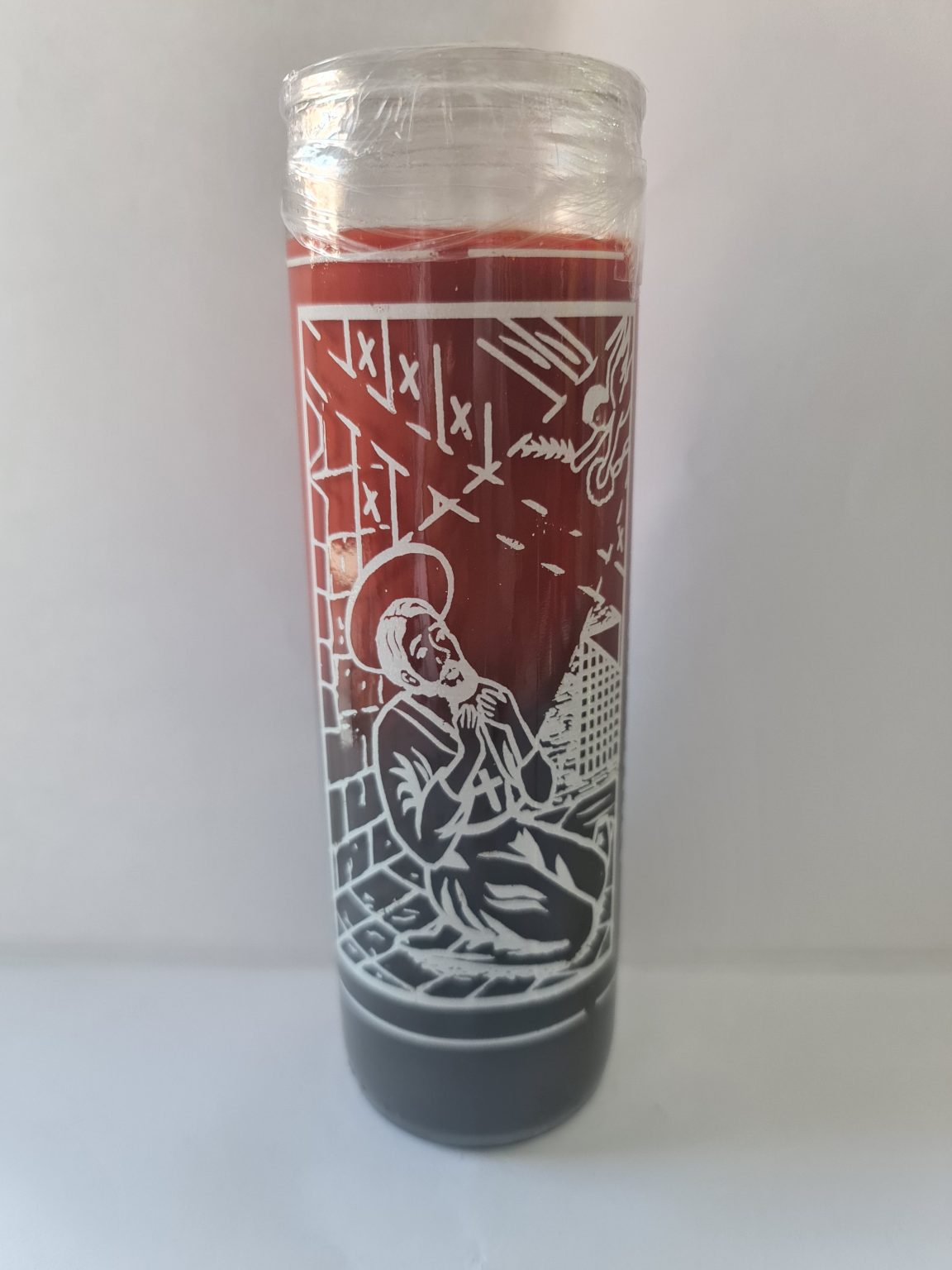 VELADORA DE VASO DE SAN ALEJO PREPARADA