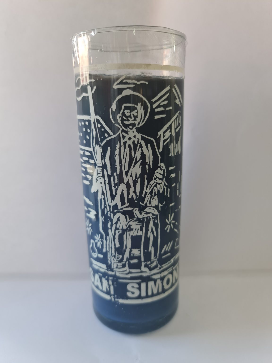 VELADORA DE VASO DE SAN SIMÓN PREPARADA