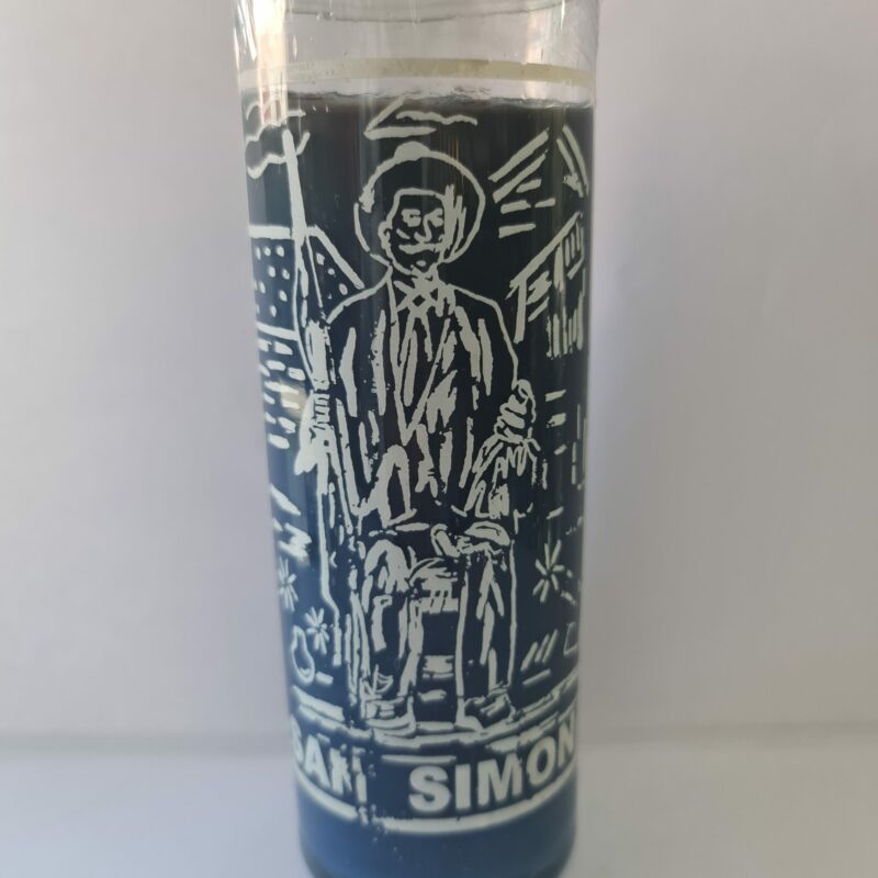 VELADORA DE VASO DE SAN SIMÓN PREPARADA
