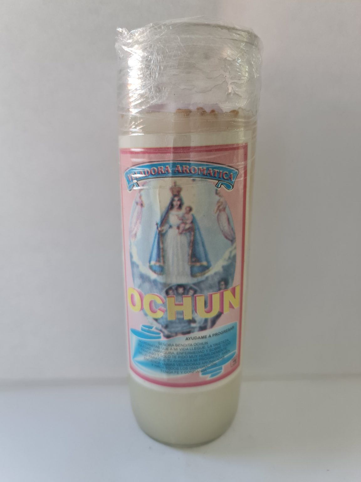 VELADORA DE VASO DE OSHUN PREPARADA
