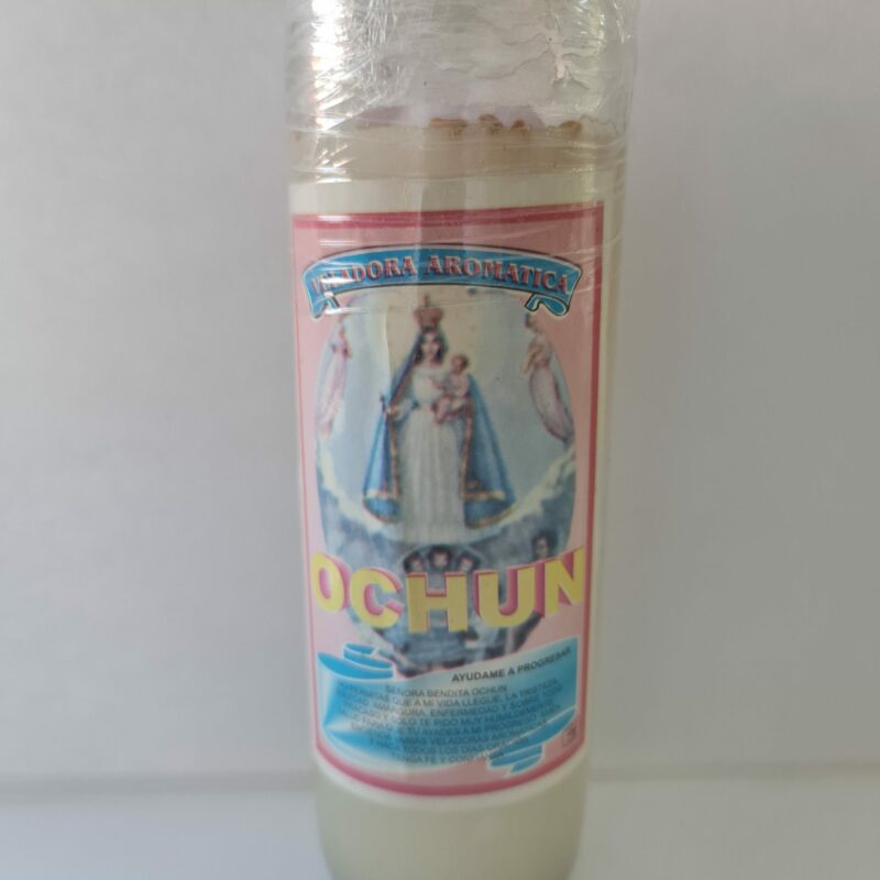 VELADORA DE VASO DE OSHUN PREPARADA