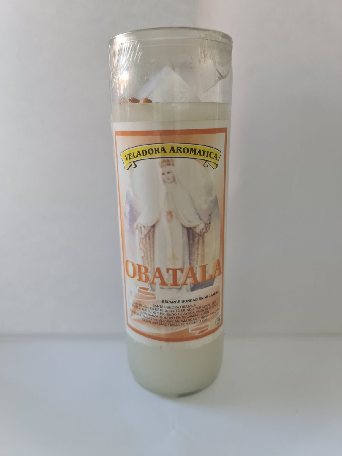 VELADORA DE VASO DE OBATALÁ